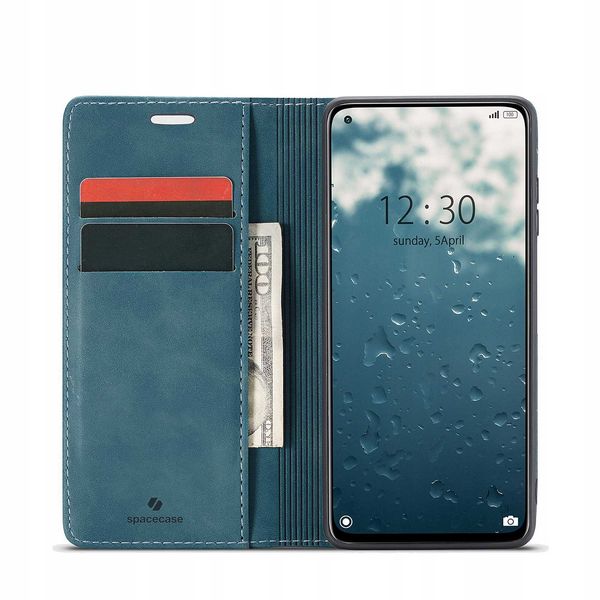 Spacecase Wallet Mi 10T/10T Pro Blue zdjęcie 9