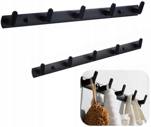 Wieszak na Ubrania Loft Klucze Ścienny Przedpokój na Arena.pl