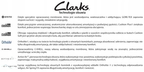Botki Clarks Orabella Ruby brązowe skórzane 37 na Arena.pl