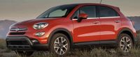 Fiat 500X - Listwy CHROM OKIENNE BOCZNE na drzwi
