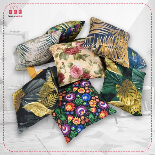 Poduszka dekoracyjna jasiek ozdobna zdejmowana 45 x 45 cm Family meble na Arena.pl