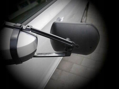 LUSTERKO DODATKOWE PODWÓJNE DO HOLOWANIA KAMPINGU LAWETY PRZYCZEPY na Arena.pl