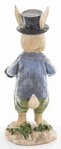 FIGURKA - WIELKANOCNY ZAJĄC KRÓLIK Z PISANKAMI III na Arena.pl