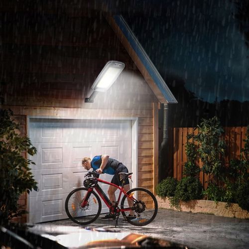 LAMPA SOLARNA LED 600W Z CZUJNIKIEM RUCHU I ZMIERZCHU ZEWNĘTRZNA + na Arena.pl