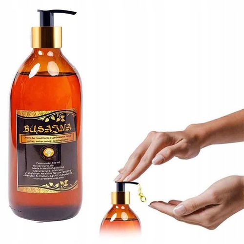 OLEJEK BUSAJNA SKÓRA ROZCIĄGNIĘTA SUCHA NAWILŻA 500ML + 2 PRÓBKI na Arena.pl