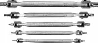 YATO ZESTAW KLUCZY TORX Z PRZEGUBEM 5el. T15-T60