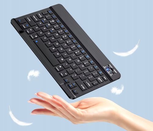 KLAWIATURA BEZPREZEWODOWA BLUETOOTH 5.0 SMART iOS ANDROID TABLET LAPTOP na Arena.pl