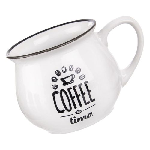 Kubek do kawy ceramiczny biały 320 ml na Arena.pl