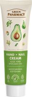 GREEN PHARMACY Krem do rąk i paznokci Aloes i Olej z awokado 100 ml