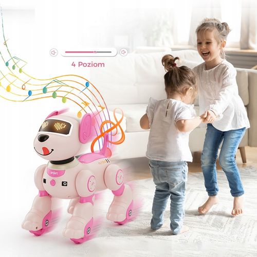 ROBOT INTERAKTYWNY PIES PIESEK ZDALNIE STEROWANY PROGRAMOWANY 20+ FUNKCJE na Arena.pl