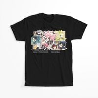 Koszulka Czarna Wuthering Waves - WYBIERZ FASON I KOLOR KOSZULKI Damska XL