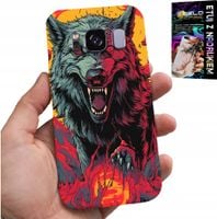 ETUI DO SAMSUNG GALAXY S8 - WILK WILKI WATAHA SUPER WZORY CASE + FOLIA
