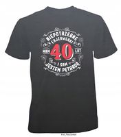 KOSZULKA DLA NIEGO 40 LAT M