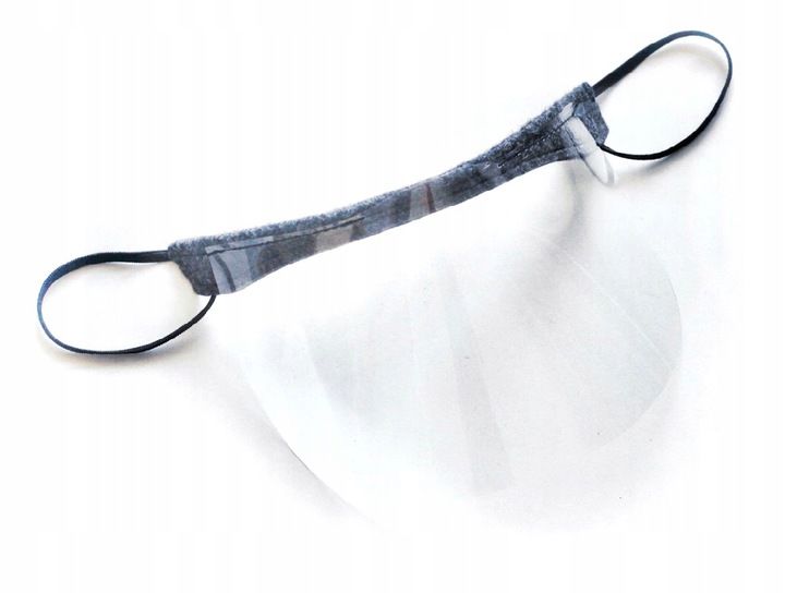 Maseczka mini przyłbica maska ochronna na usta i nos zdjęcie 1