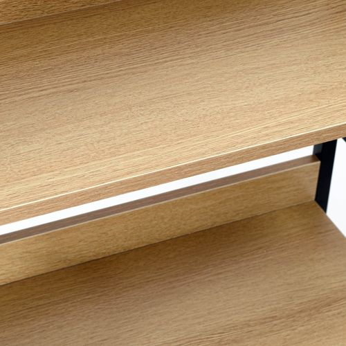 Regał industrialny loft Varberg Modern Oak na Arena.pl