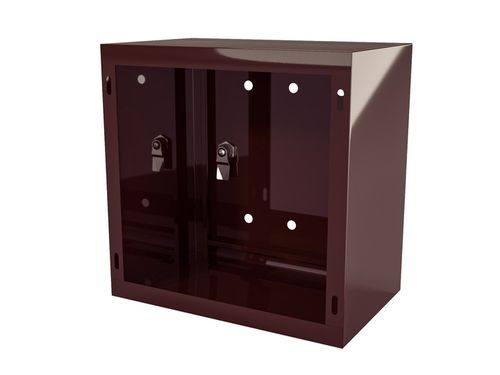 SKRZYNKA GAZOWA 60x60x25 SZAFKA STANDARD NA ZAWÓR GAZ KOLOR BRĄZOWY na Arena.pl