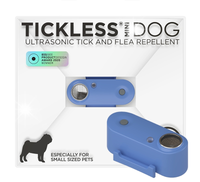 OCHRONA PRZED PCHŁAMI KLESZCZAMI DLA PSÓW PSA TICKLESS MINI USB NIEBIESKI