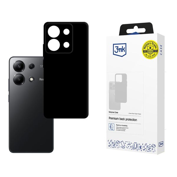 Silikonowe etui na Redmi Note 13 4G - 3mk Silicone Case zdjęcie 1