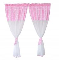 FIRANKA FIRANKI DZIECIĘCA bawełna grochy bombka