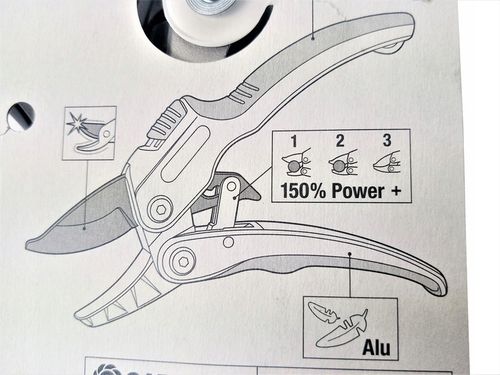Gardena 8798 Aluminiowy sekator kowadełkowy 25mm sekator do gałęzi suchych na Arena.pl