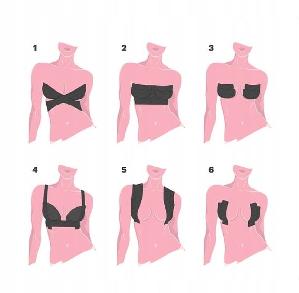 BOOB TAPE TAŚMA UNOSZĄCA BIUST MODELUJĄCA +OSŁONKI zdjęcie 3