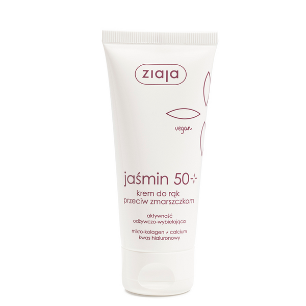 Ziaja 50+ Jaśminowy krem do rąk - 50ml zdjęcie 1