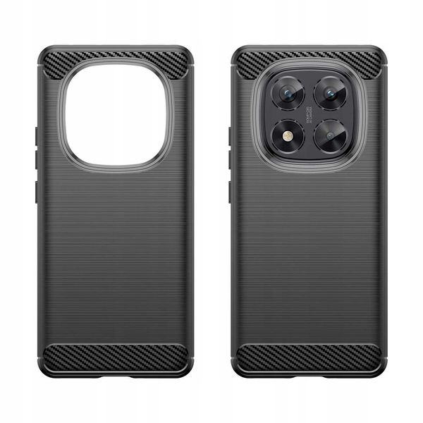 Spacecase Carbon Redmi Note 14 Pro 5G Black zdjęcie 4