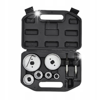 AWTOOLS ZESTAW OTWORNIC WOLFRAMOWYCH DO GLAZURY 9 elem. 22-73 mm AW47320