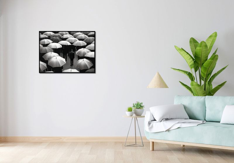 Plakat 80x60cm Samotność w Tłumie zdjęcie 4