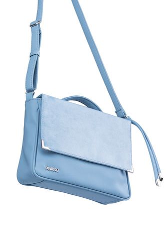 LISTONOSZKA CROSSBODY LIBRE FB08 NIEBIESKI/PLUSZ na Arena.pl