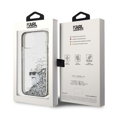 Etui Karl Lagerfeld do iPhone 15, iPhone 14, iPhone 13, Przezroczysty na Arena.pl