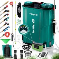 OPRYSKIWACZ OGRODOWY AKUMULATOROWY ELEKTRYCZNY 18L PLECAKOWY DUŻY ZESTAW