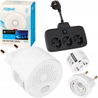 DETEKTOR CZUJNIK GAZU ZIEMNEGO PROPAN BUTAN METAN XTREME SMART TUYA WIFI