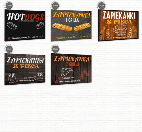 nadruk UV TABLICZKA reklamowa nierdzewna DREWNO OPAŁOWE dibond 40x30 na Arena.pl