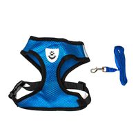 Szelki bezuciskowe, rozm. mini XL niebieskie