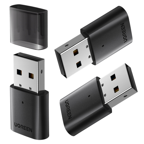 adapter usb ugreen cm390 bluetooth 5.0 (czarny) zdjęcie 5