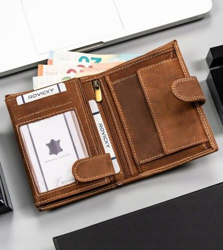 Męski stylowy portfel z indywidualnym wzorem na Arena.pl