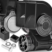 MOCNY KLAKSON DWUTONOWY NAUTILUS 139 dB 12V GŁOŚNY 139 db