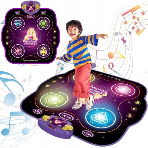 MATA DO TAŃCZENIA MUZYCZNA TANECZNA DLA DZIECI GRA INTERAKTYWNA TAŃCA ZABAW na Arena.pl