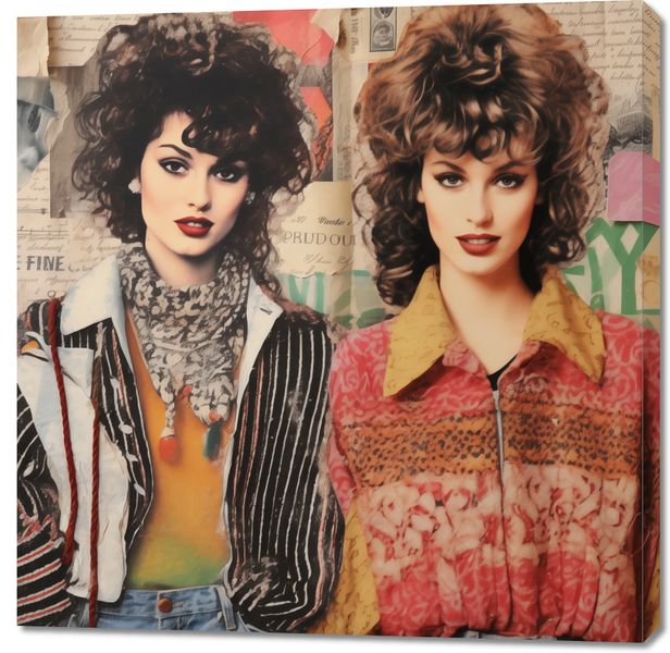 Obraz 100x100cm Ikony Stylu'80 zdjęcie 1