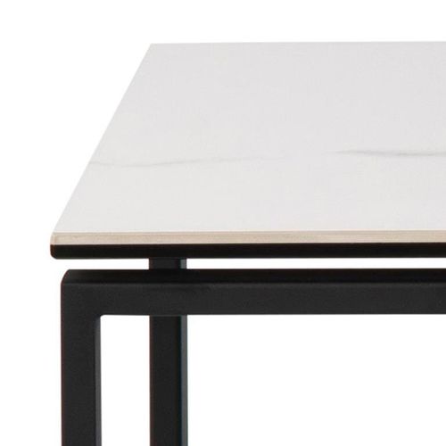 Zestaw stolików Katrine biały marmurowy na Arena.pl