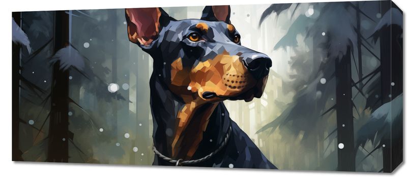 Obraz 90x40cm Odwaga w Oczach zdjęcie 1