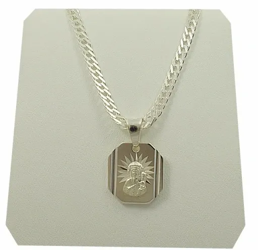 Łańcuszek Srebrny Rombo 3,00 mm z Medalikiem pr 925 Grawer Gratis zdjęcie 10