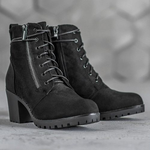 Sznurowane Botki Na Platformie r.39 na Arena.pl