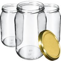 8x Słoik Słoiki 760ml Przetwory Słój Zakrętka fi82