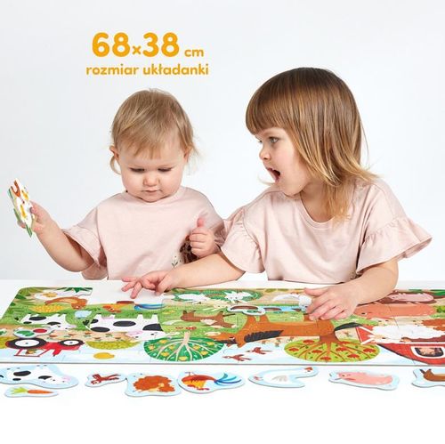 Wesołe puzzle 24 elementy na Arena.pl