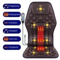 Mata masująca PH-308 B, do masażu pleców, ciała, masażer Shiatsu