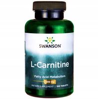SWANSON L-KARNITYNA ODCHUDZANIE SPALACZ TŁUSZCZU