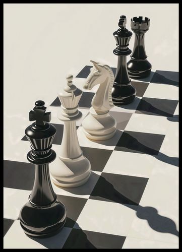 Plakat 50x70cm Szach i Mat na Arena.pl