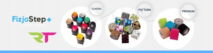 TAŚMA Tejp Kinesiology REA TAPE Pattern [Monstery] zdjęcie 4